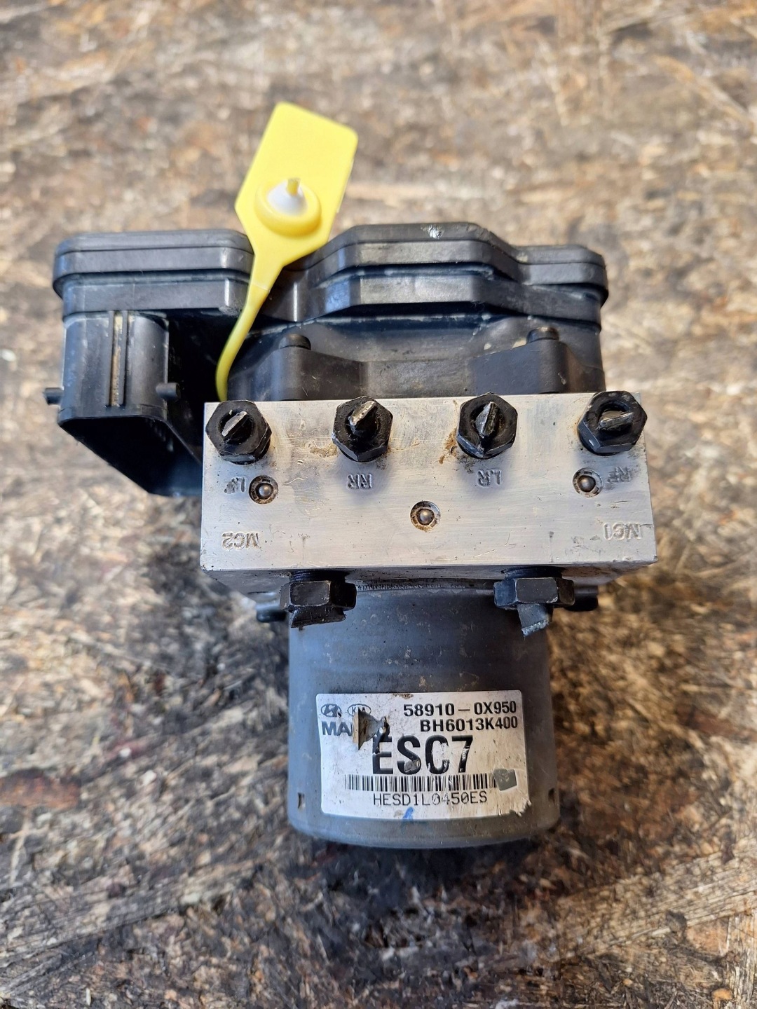 pump control unit ABS 58910-0X950 BE6003K401 HYUNDAI i10 1.2 16V