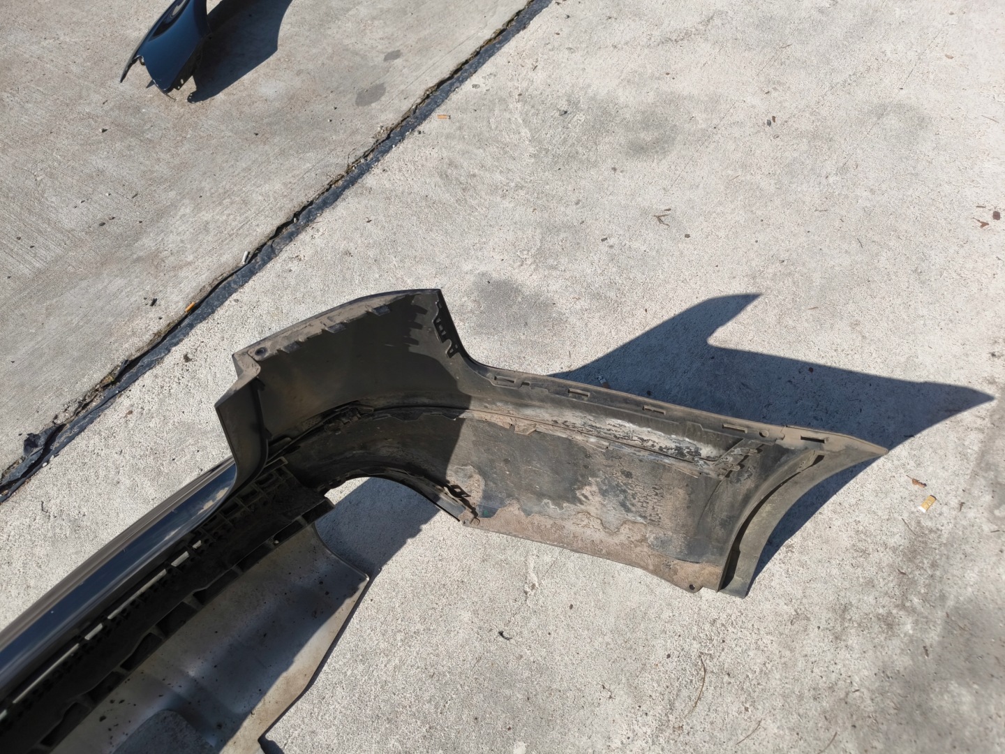 bumper rear part AUDI A6 C7 ALLROAD LZ9Y PDC towing complete 2011-2015