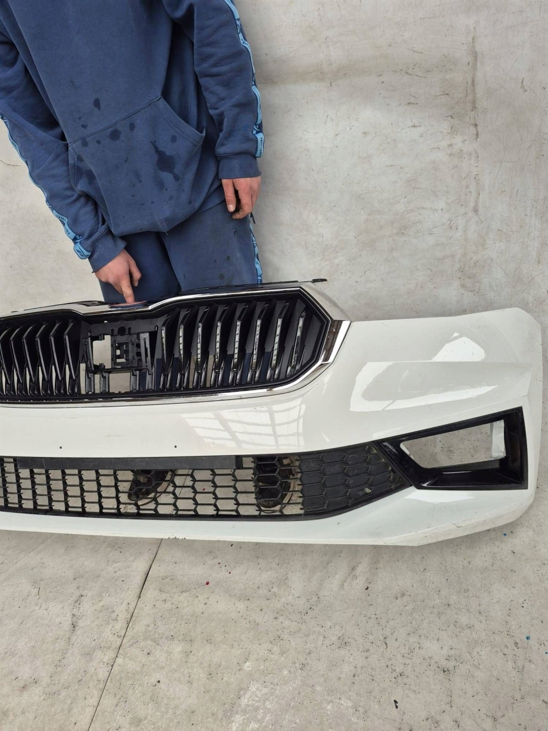 SKODA FABIA IV 6V0 21- bumper front front