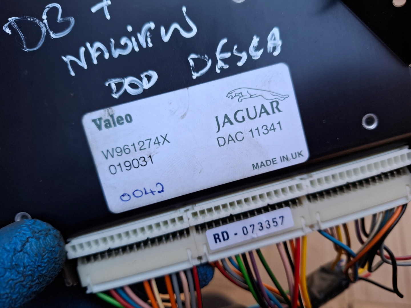 control unit module air conditioning devices of the air conditioning ASTON MARTIN DB7