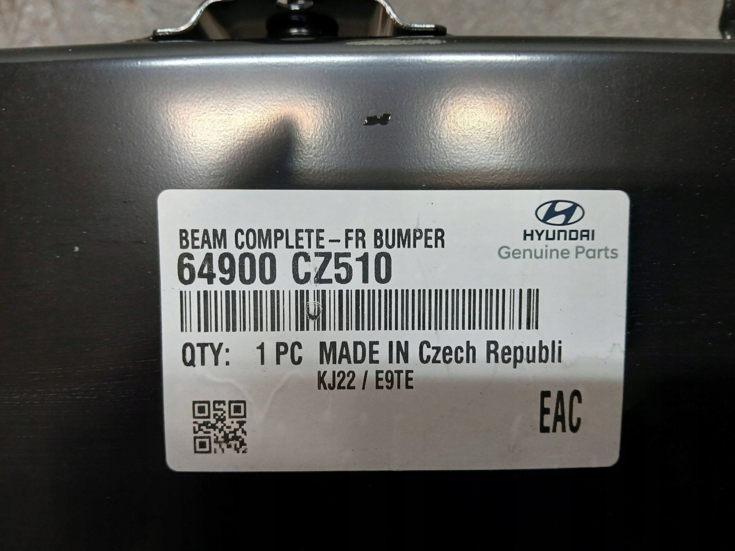 bumper support front HYUNDAI TUCSON IV 4 LIFT 64900C7510
