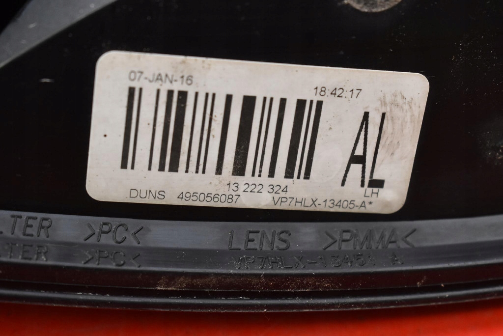 light left rear part rear 13222324 OPEL ASTRA 3 III H 5D HB 04-07