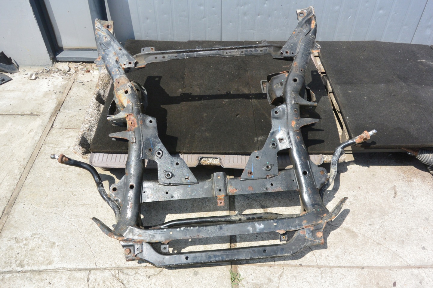 axle beam suspension beam front BMW X5 E70 E71 LIFT KOMPLET