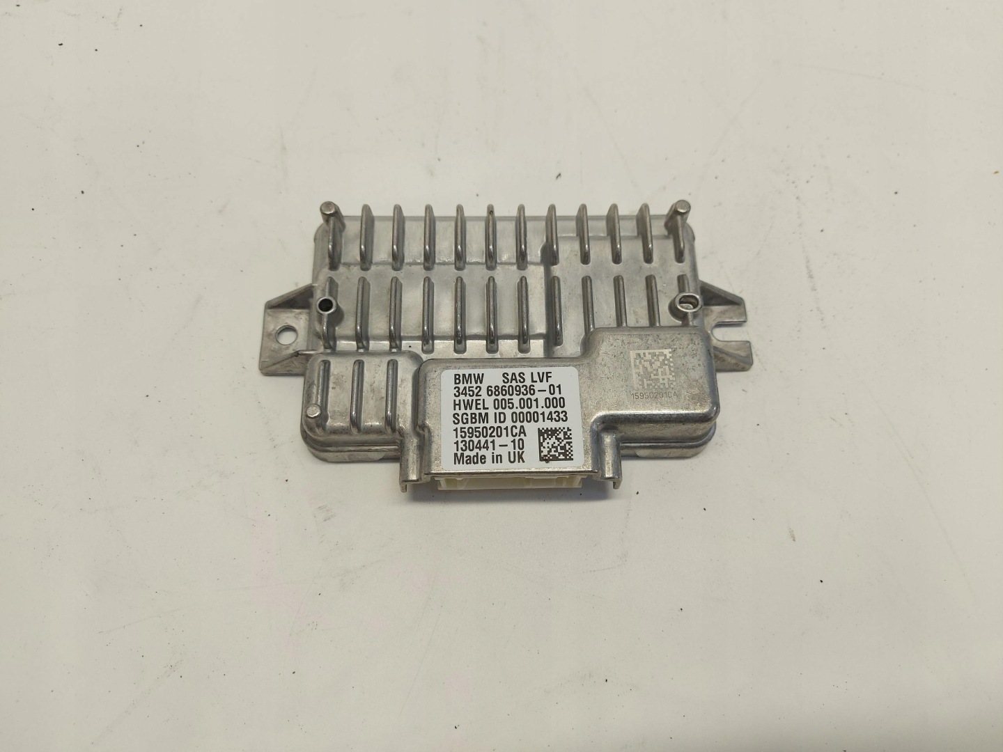 BMW i3 i01 REX modul Bedienteil SAS 6860936