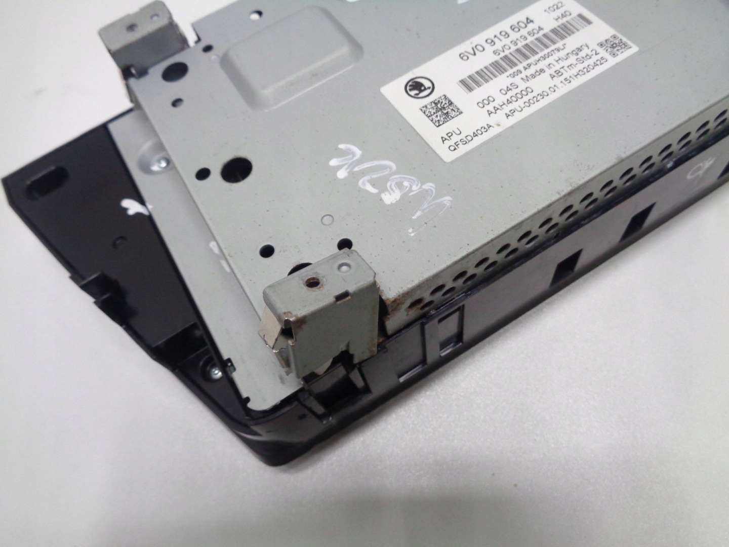 SKODA FABIA III 6V RADIO display PANEL 14R