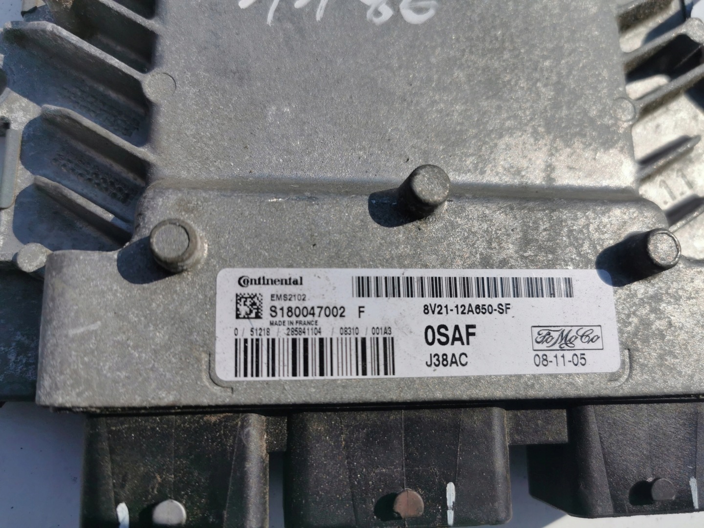 FORD FIESTA 1.25B S180047002F 8V21-12A650-SF KOMPU
