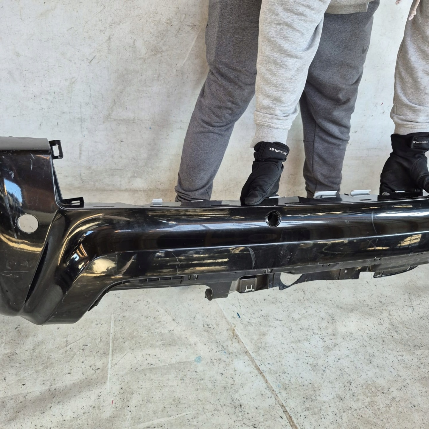 BMW X3 E83 m-packet 03-10 bumper rear part rear PDC