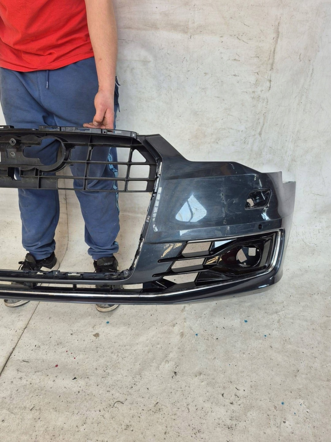AUDI A6 C7 4G LIFT 14- bumper front front 4XPDC SPR 4G0807437S
