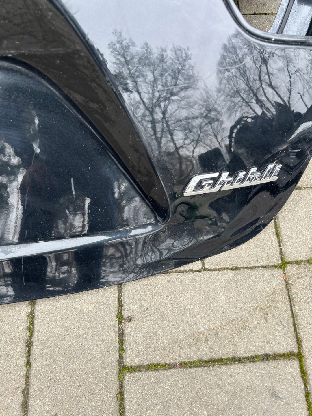 Maserati Ghibli trunk door cover boot