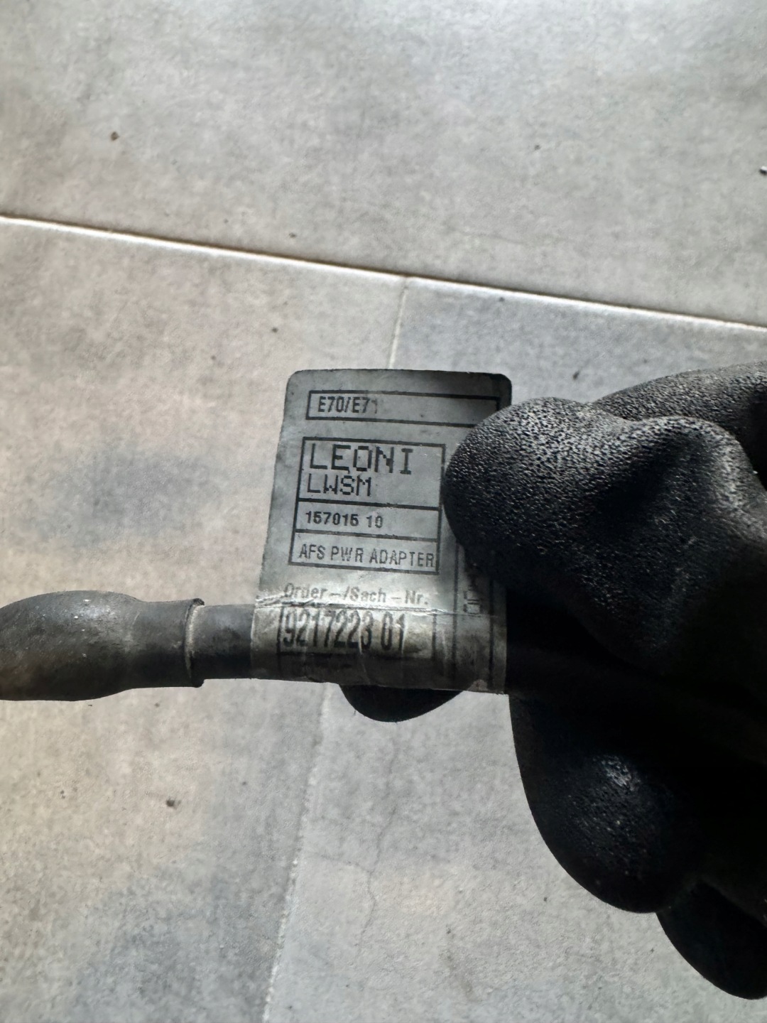 cablaggio instalacyjna activte steering BMW E70 E71 61129217223