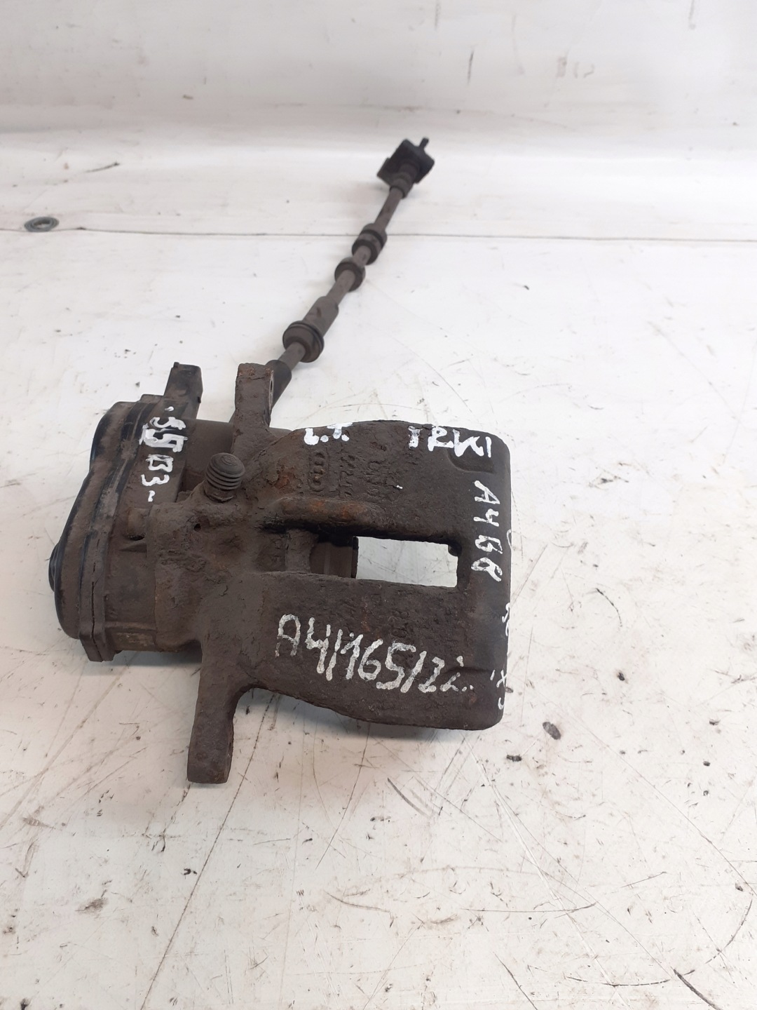 caliper brake left rear part Audi A4 B8 sedan