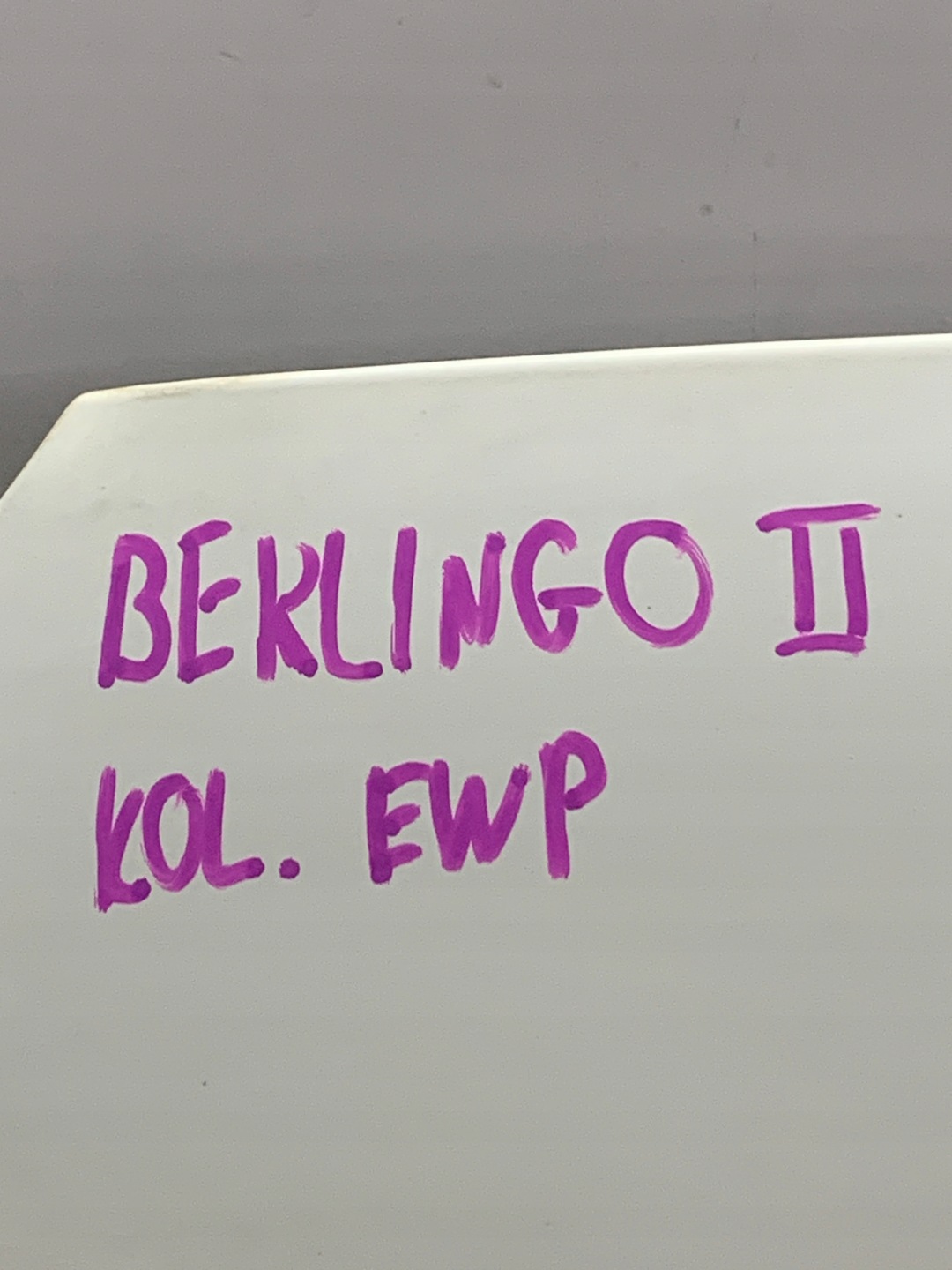 Capot CITROEN BERLINGO II 2016 EWP