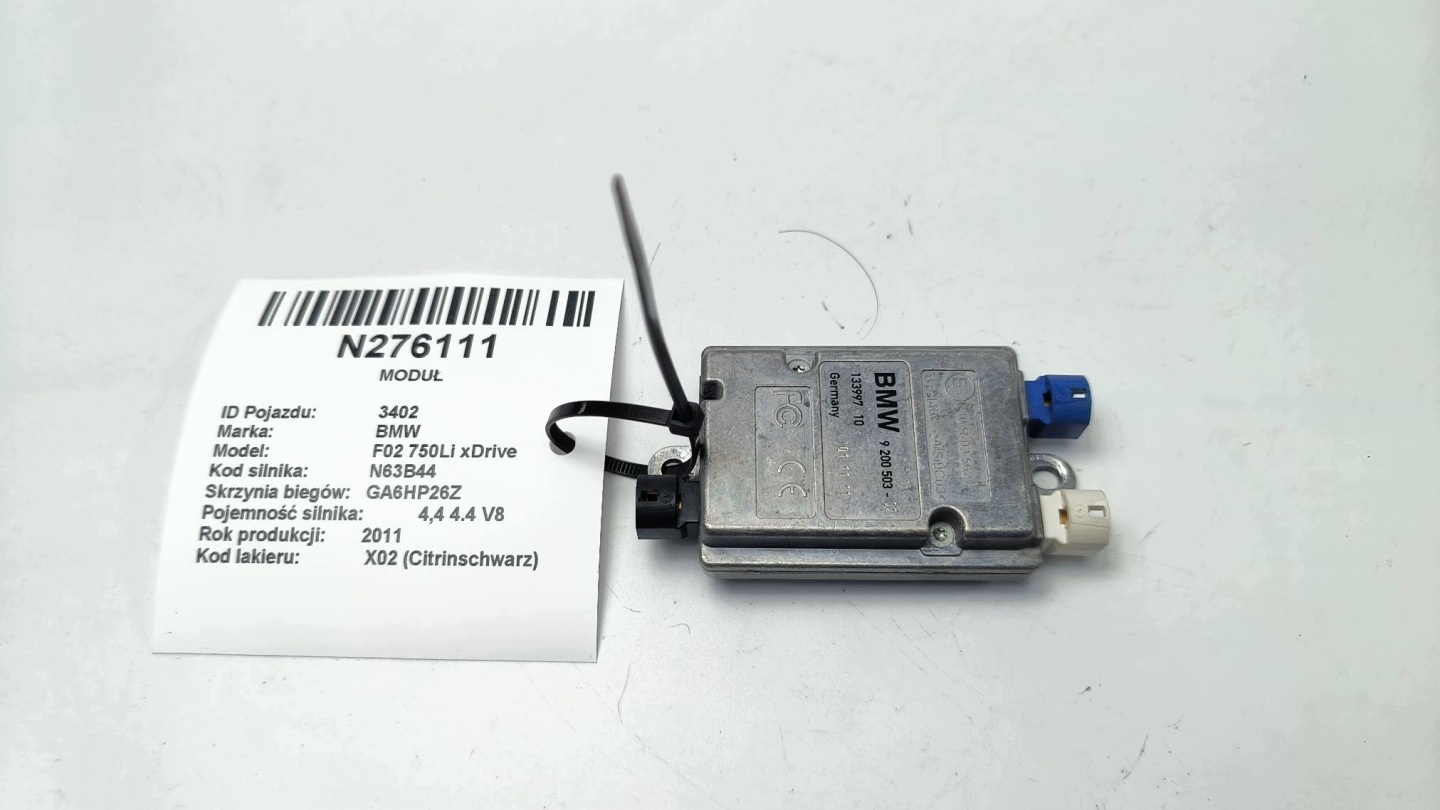 modulo 9200503 USB BMW F02 750Li xDrive