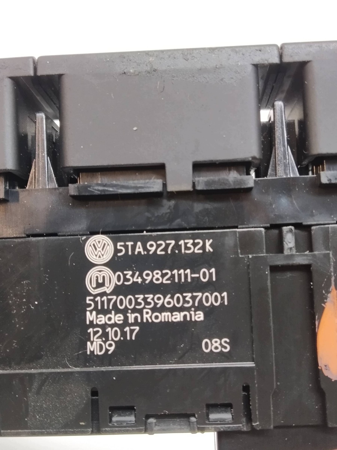switch 5TA927132K VW Volkswagen Touran III (2015- )
