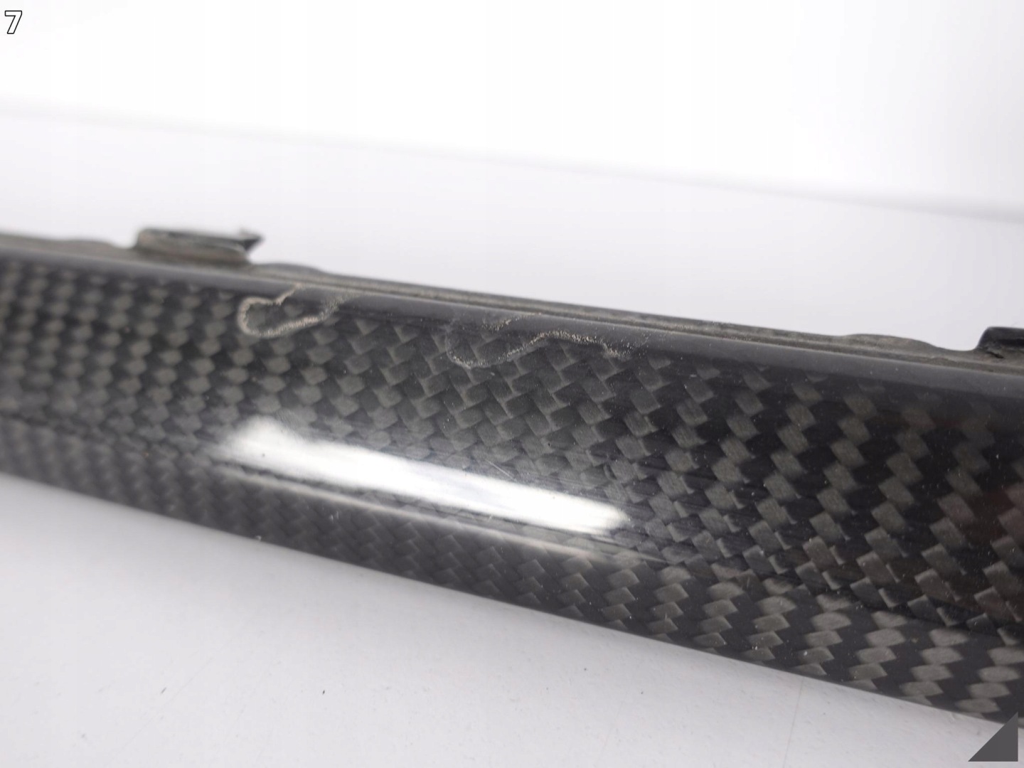 AUDI Q8 SQ8 4M8 S-LINE CARBON bumper moulding rear part