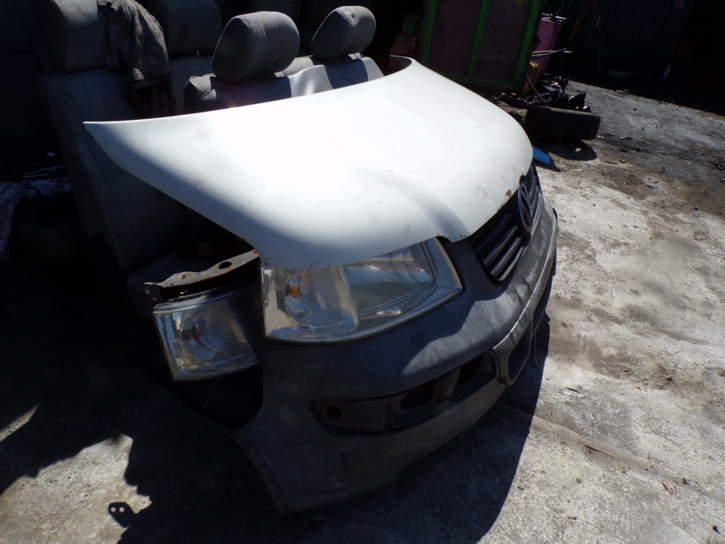 support panel for radiators bonnet lights bumper VOLKSWAGEN TRANSPORTER T5 1.9 TDI GDANSK