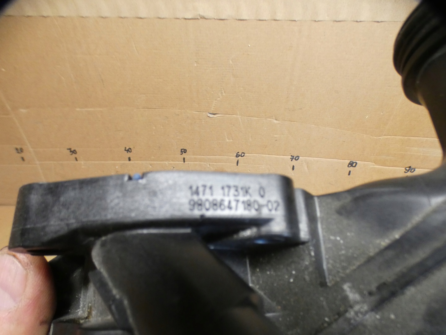 CITROEN DS3 Scatola termostato 9808647180