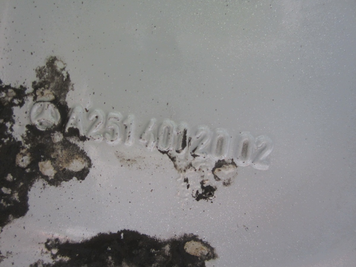 Oryginalne aluminium discs 21" Mercedes W251 AMG 8J ET48 ET60