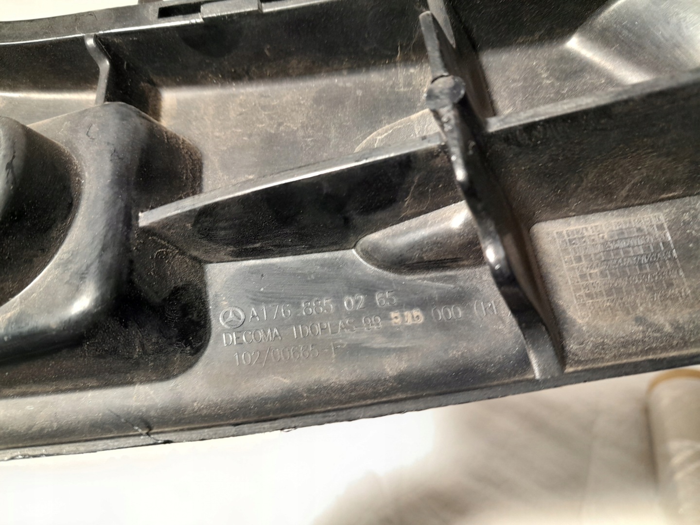 MERCEDES A45 W176 bumper bracket right rear part A1768850265