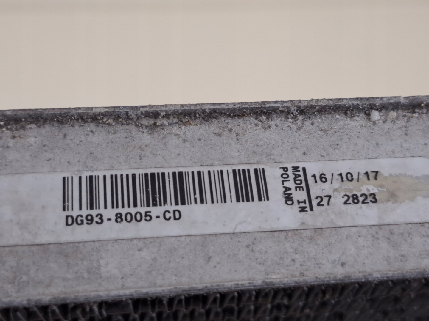 water cooler 2.0TDCi FORD MONDEO V MK5 17r