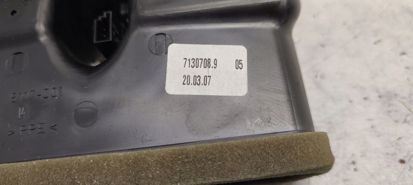 grid air conditioning devices tunelu rear part rear BMW E91 2,0D