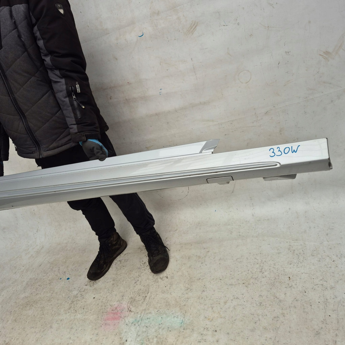 MERCEDES C-KLASA W205 AMG 14-21 moulding threshold right