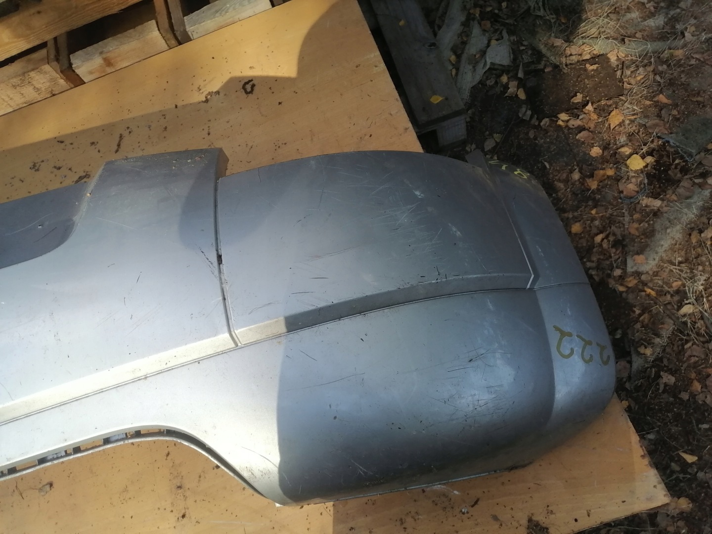 bumper rear part Audi TT 8N LY7W