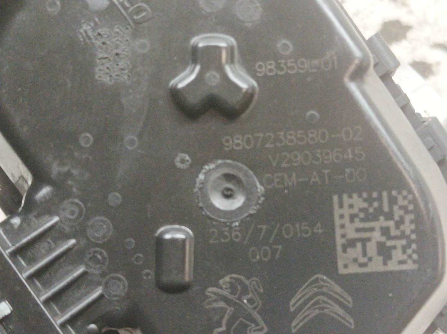Valvola a farfalla 9807238580 1.5 TDCI ECOBLUE Ford Transit Connect II (2012-22)
