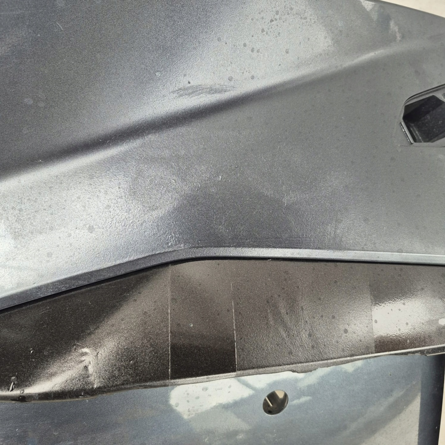 SKODA ENYAQ IV SPORTLINE 20-> bumper front front washer PDC