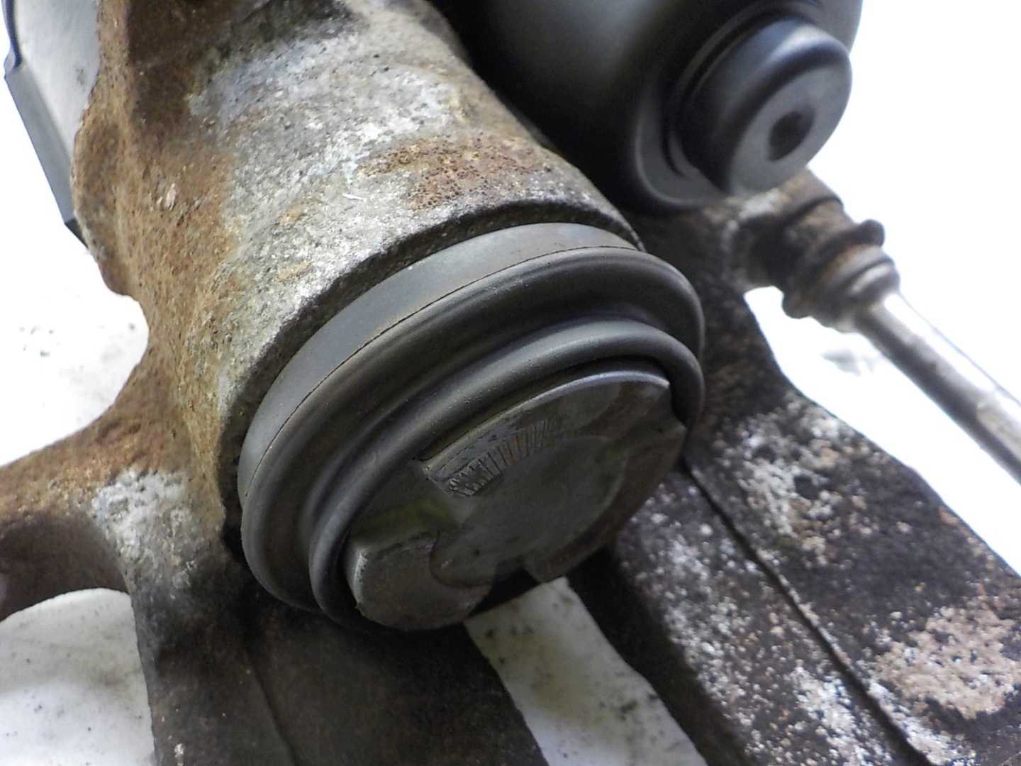 VW PASSAT B7 caliper brake right rear part rear electrical
