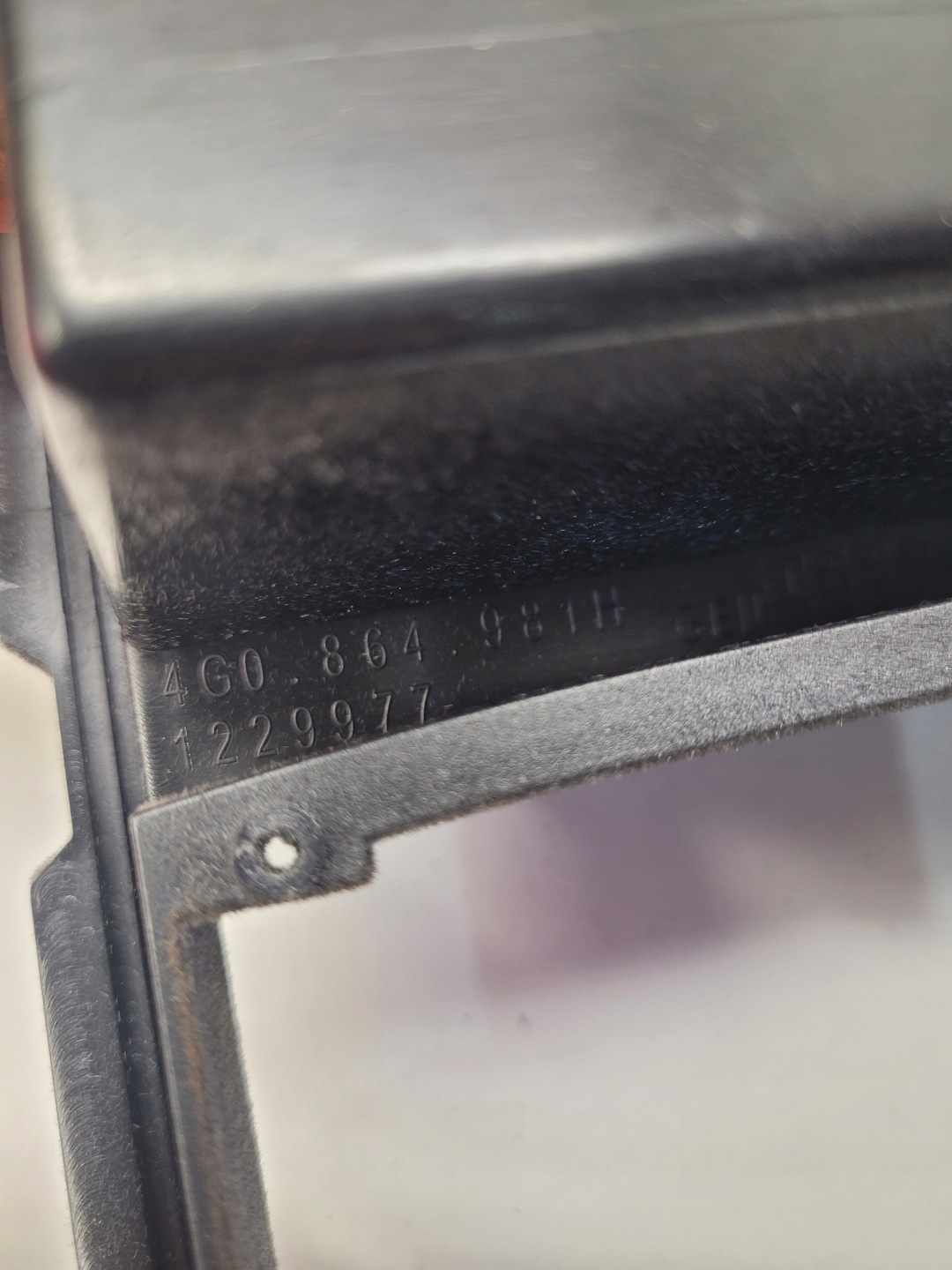 HANDSCHUHFACH ABDECKUNG, HUTABLAGE TUNELU AUDI A6 C7 4G0864981H