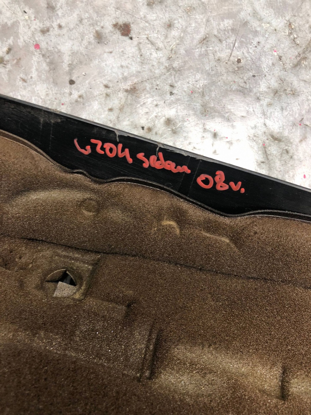 abdeckung motorabdeckung MERCEDES W204 sedan A2710100867