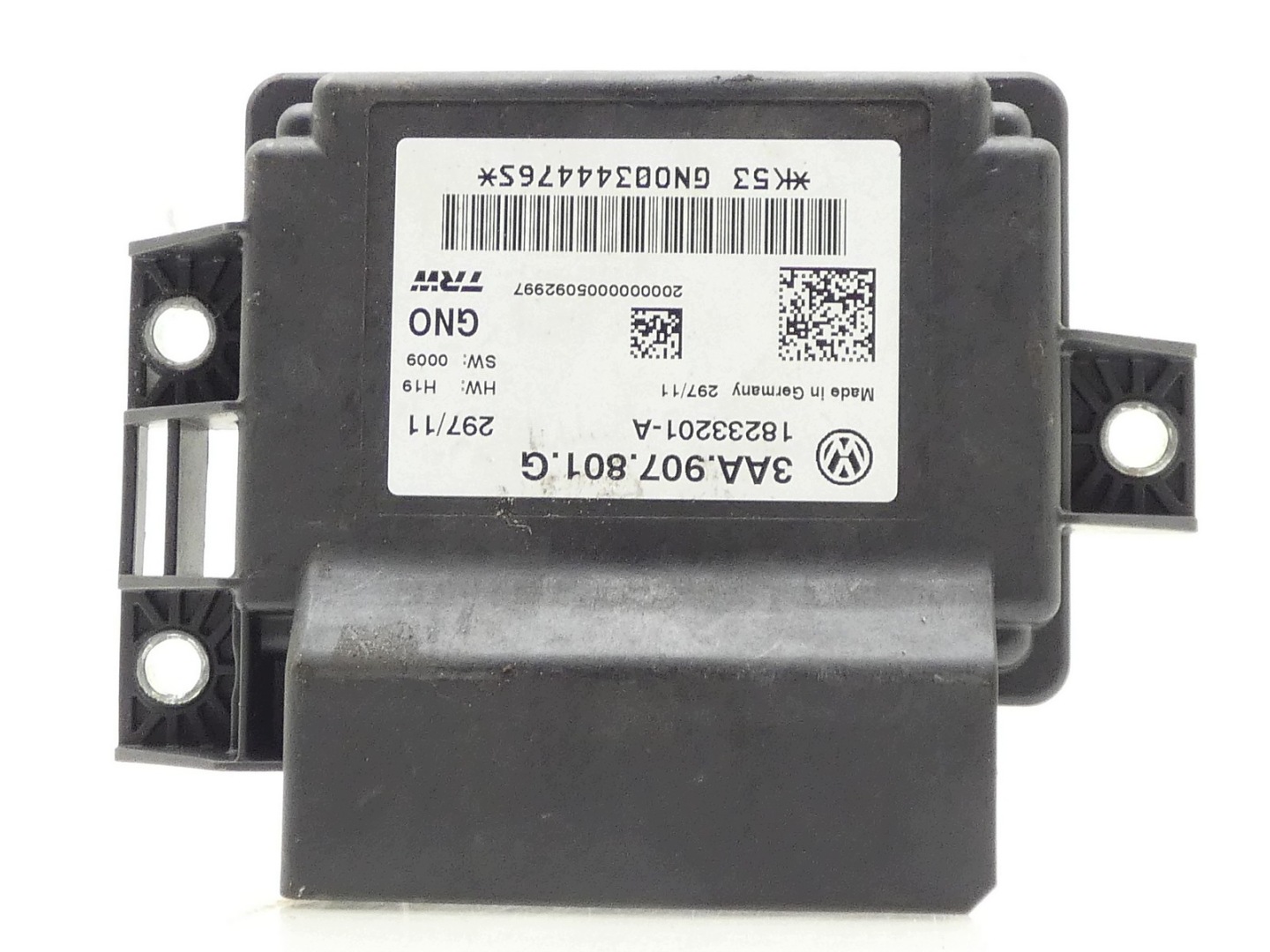 module control unit electric brake VW SHARAN 7N PASSAT B7 CC 3AA907801G