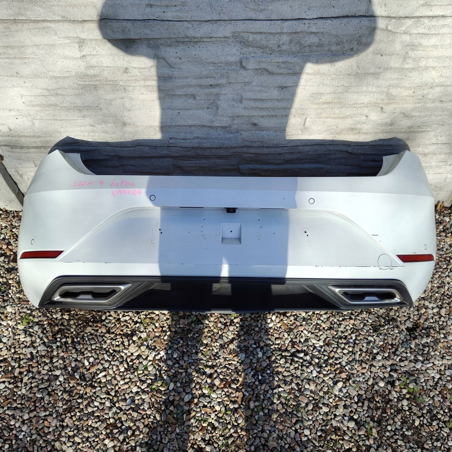 Stoßstange hinten heck Seat Leon IV 6xpdc kamera