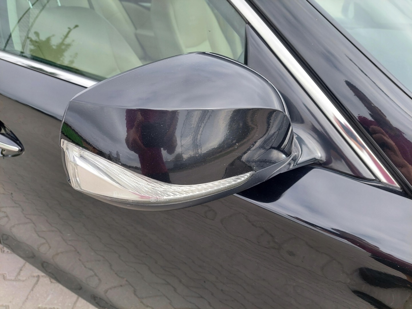 mirror right 7PIN INFINITI Q50 KH3