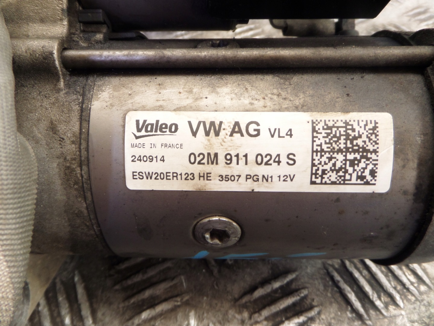 AUDI A3 8V GOLF VII LEON III 2.0 TDI starter START STOP 02M911024S