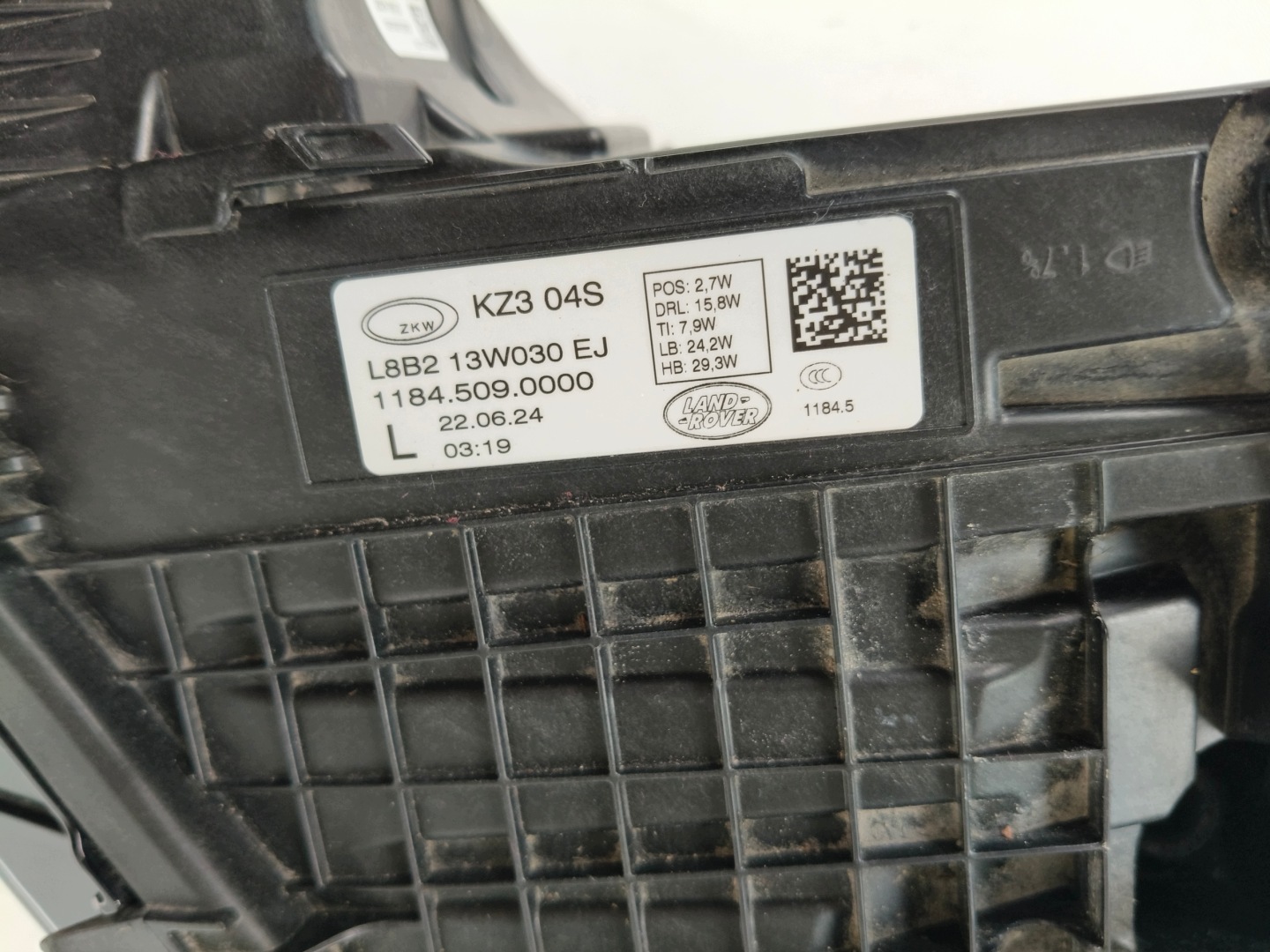 light left REFLEKTOR LAND ROVER DEFENDER II 19- FULL LED