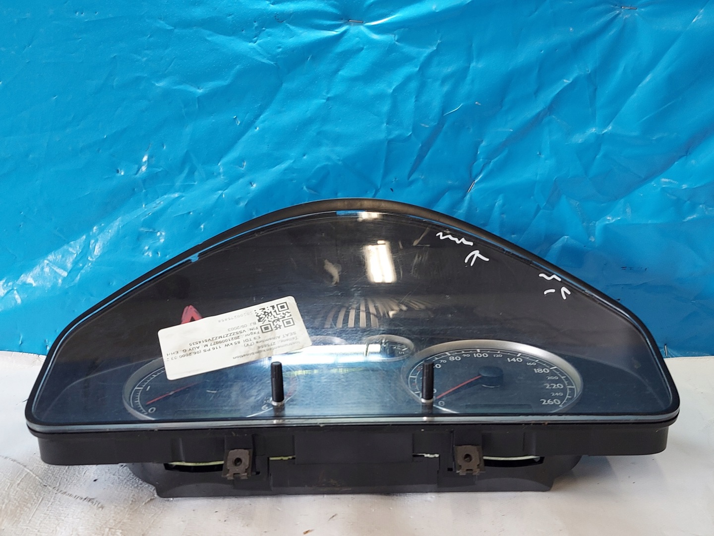 dials clock SEAT ALHAMBRA 1.9 TDI 7M7920800G