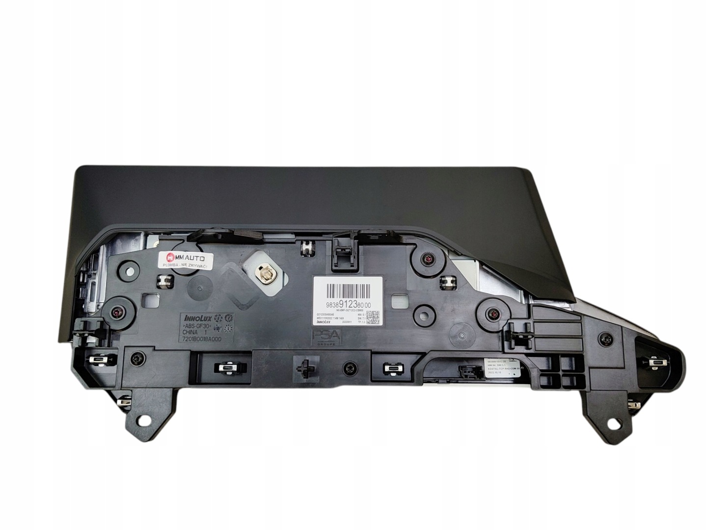 display navigation devices MULTIMEDIOW CITROEN C5 X (2021-) 9838912380