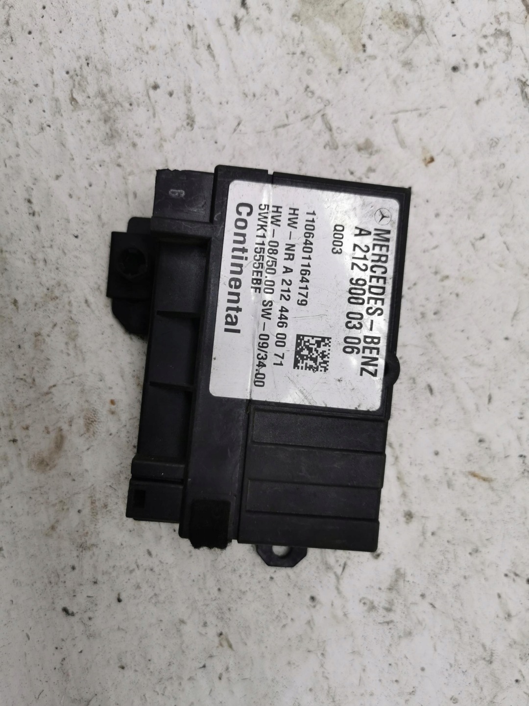 Module POMPY Carburant MERCEDES C-KLASA W204 2.2 CDI