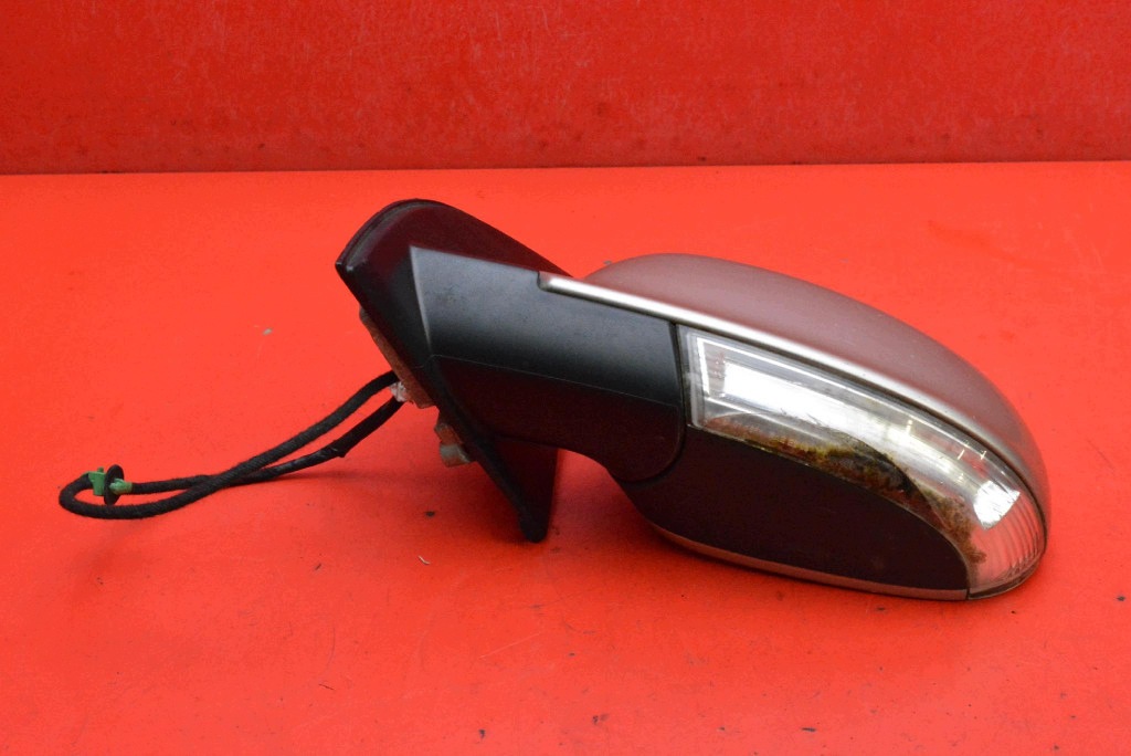 mirror left silver EU 1K2857501CB VW GOLF 5 V 03-09 6 PIN