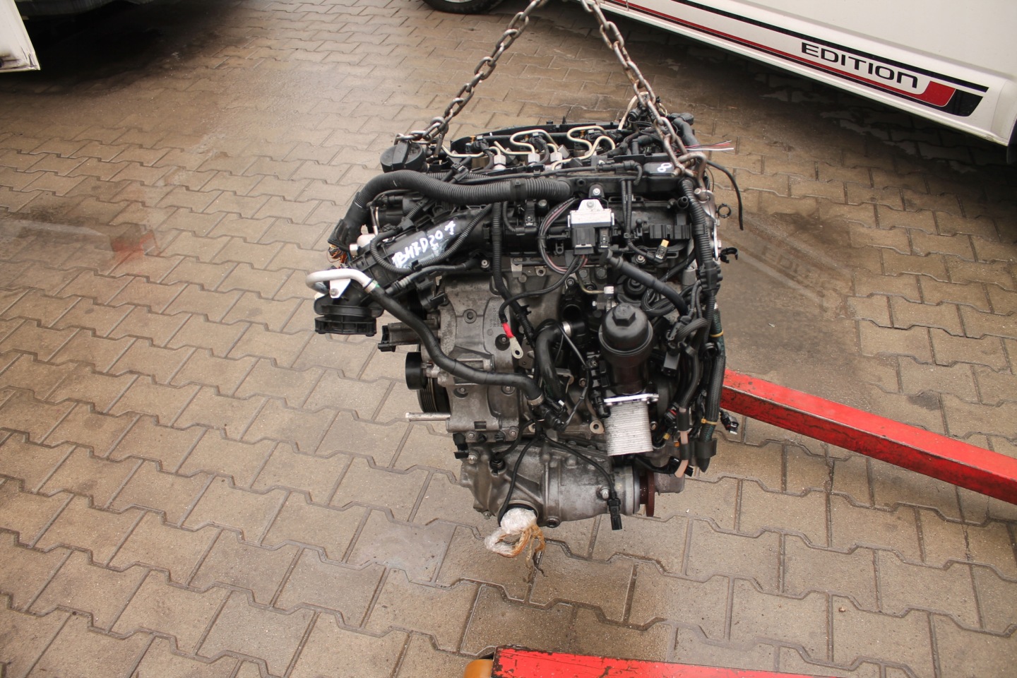 engine complete BMW B47D20A 64 TYSKM 18 ROK