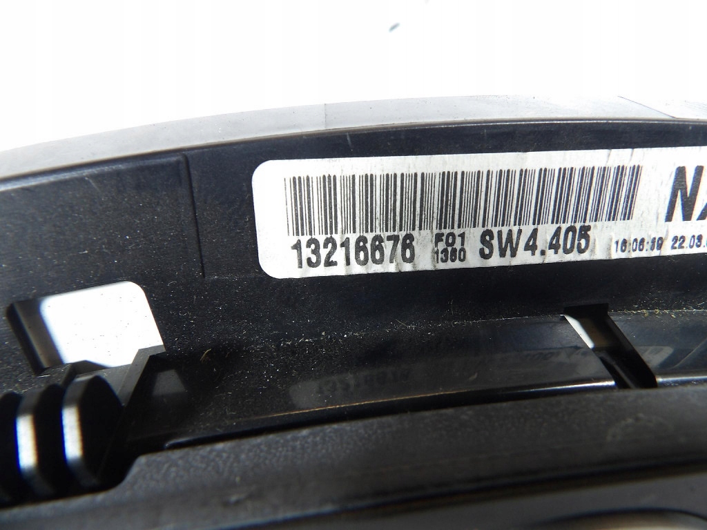 OPEL ASTRA H 1.9CDTI dials 13216676