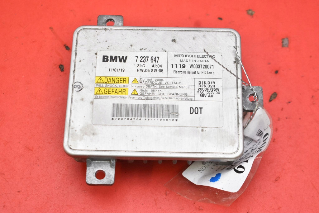 control unit KSENON XENON LEWA7237647 BMW E90 E91 LIFT 08-13