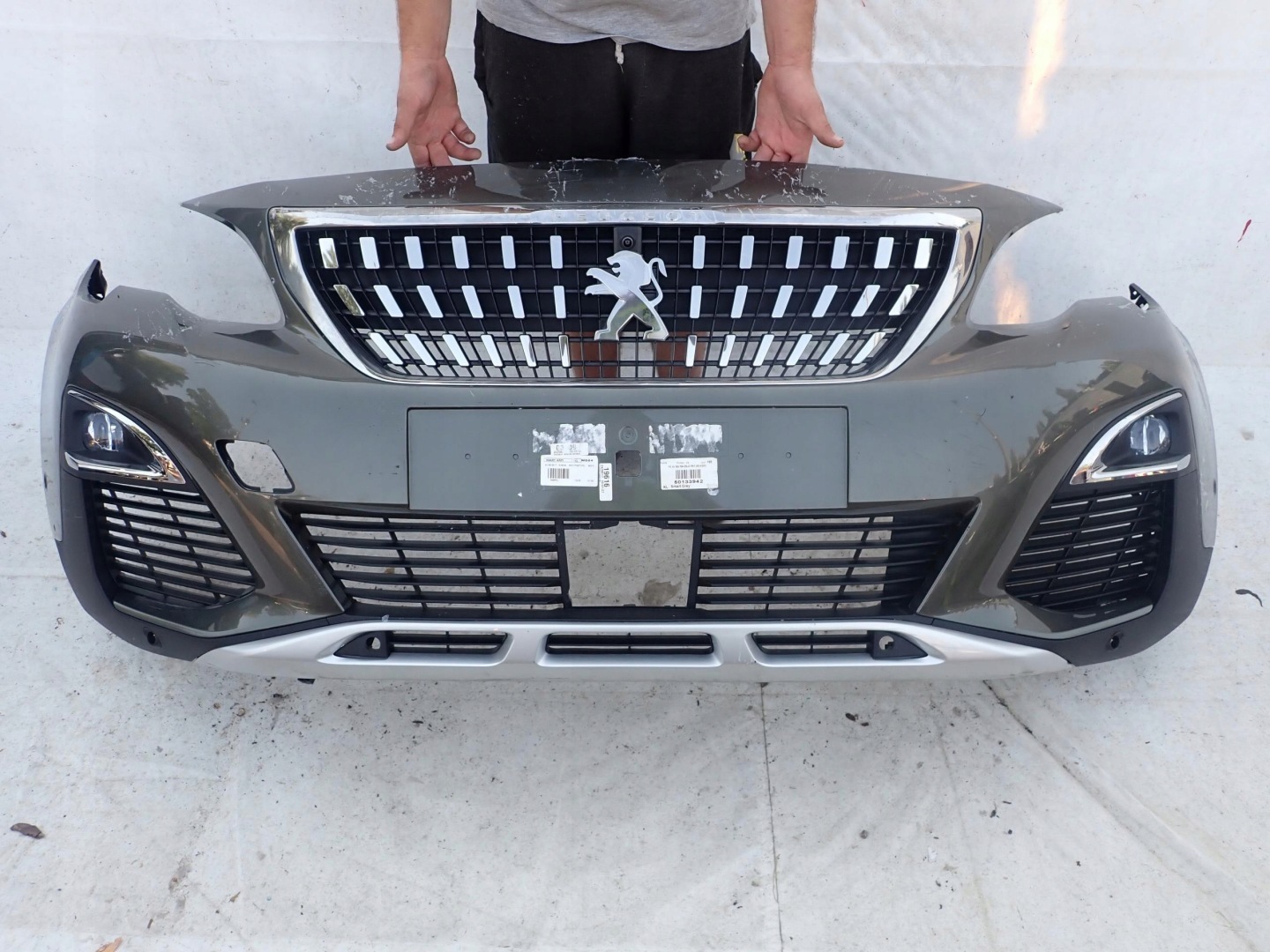 PEUGEOT 3008 II 16- bumper front KAMERA 6PDC