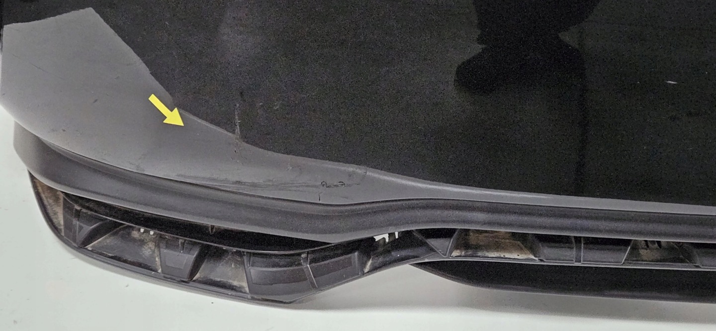 bumper rear part LEXUS RX IV 15- PDC 52159-48250 ORYG