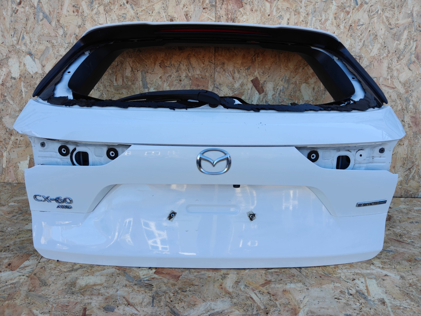 trunk door boot rear MAZDA CX60 CX 60 SPOILER KAMERA