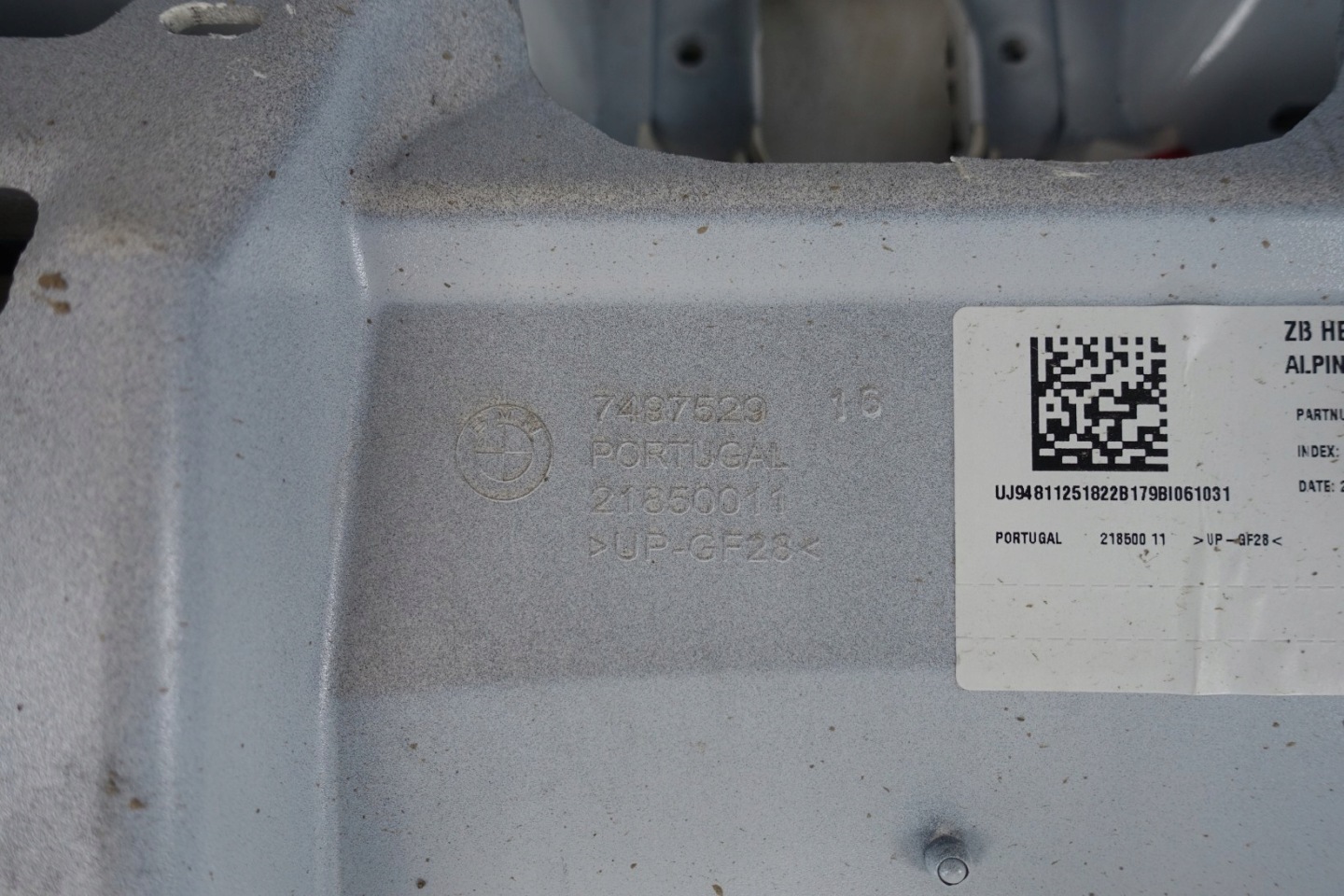 BMW 4 IV G23 CABRIO trunk door cover boot rear part
