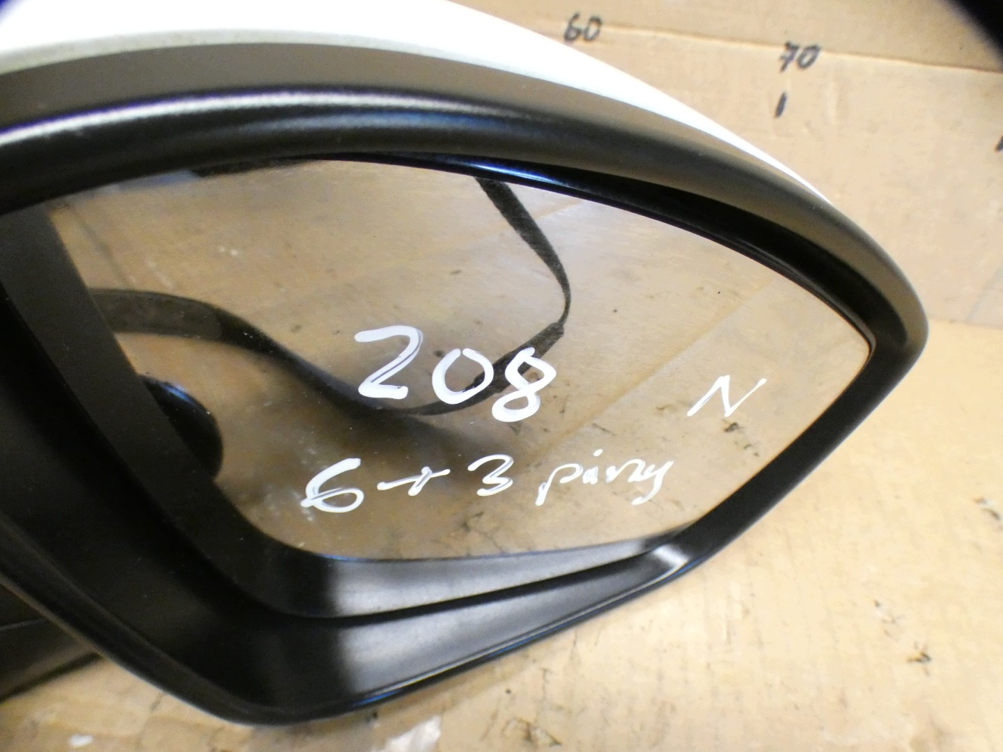 specchietto retrovisore destro Peugeot 208 e 9PIN