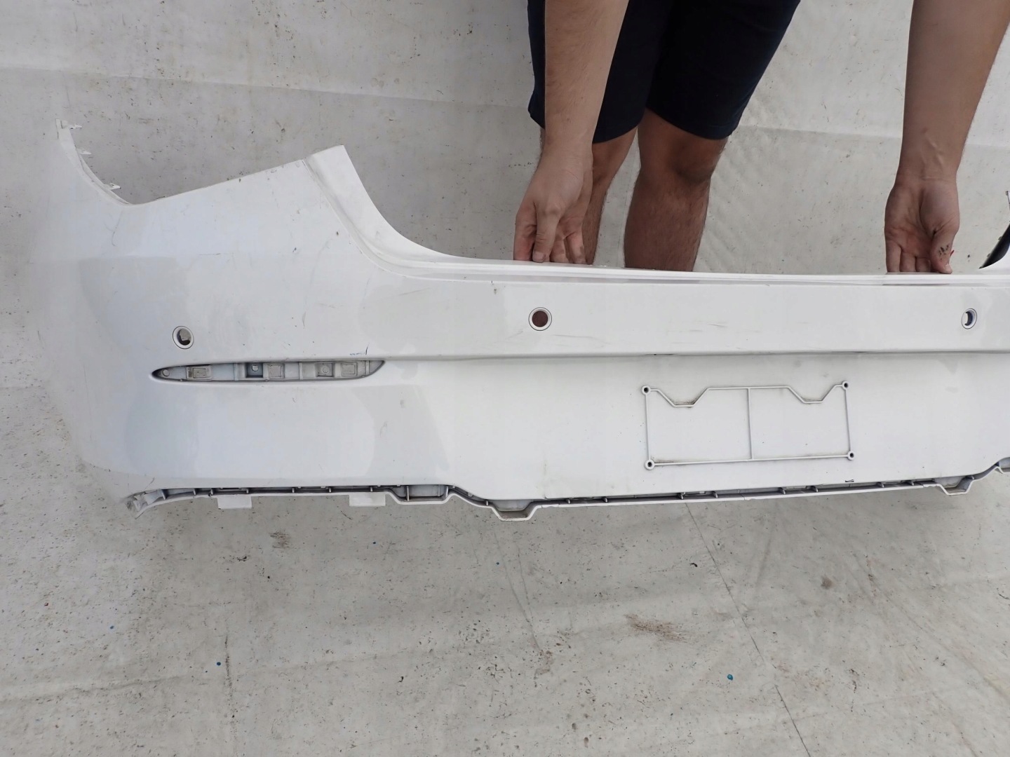 MERCEDES CLA II C118 19- bumper rear part rear PDC